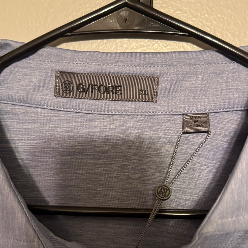 G/FORE Men's Sky Blue Casual Shirt. New with tags